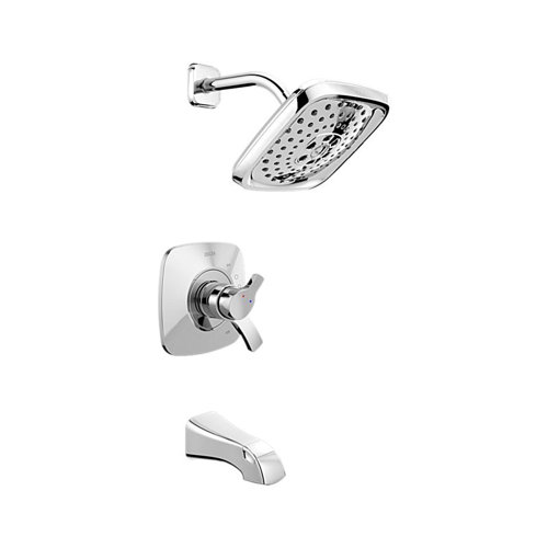 Delta Tesla® Thermostatic Tub and Shower Faucet with Multichoice